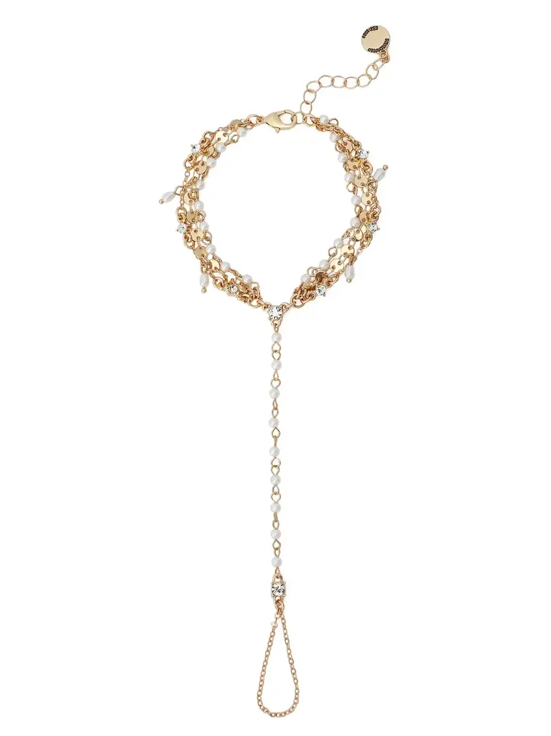 Braccialetto oro / bianco naturale