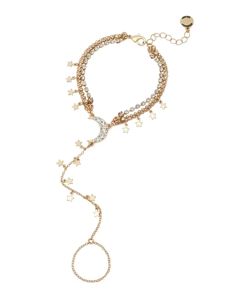 Braccialetto oro / trasparente miniatura 2