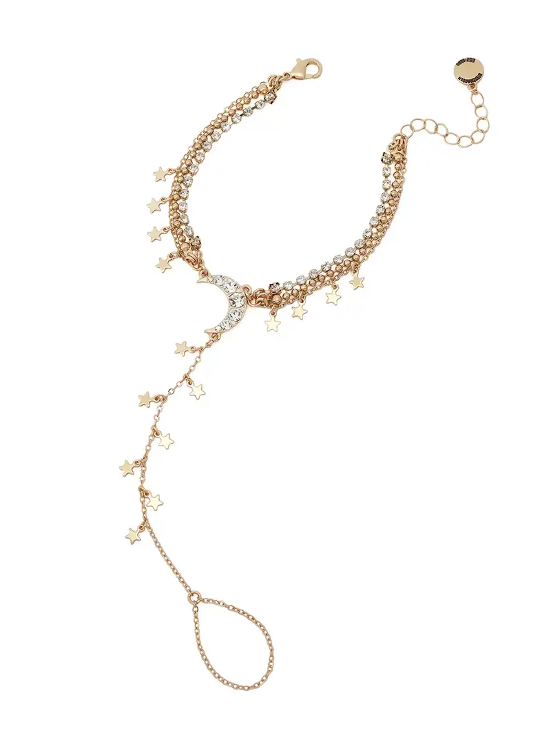 Braccialetto oro / trasparente miniatura 3