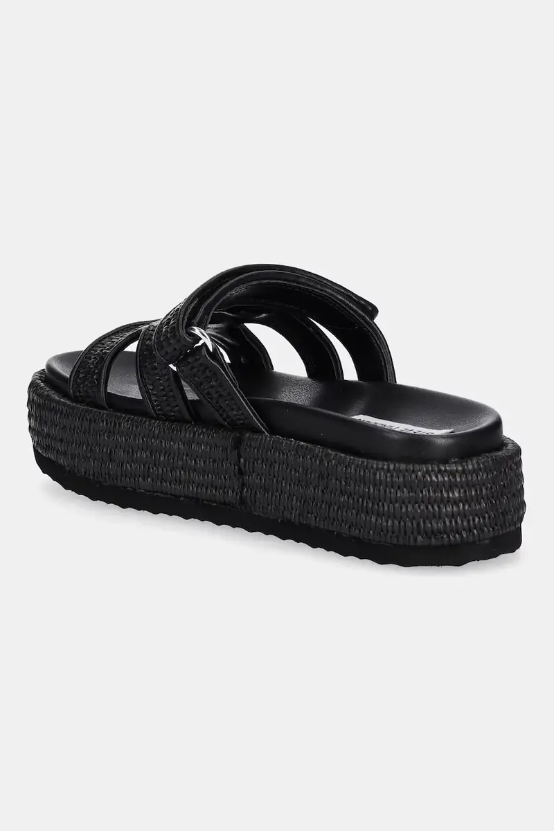Steve Madden Ciabatte Slide Nero con Piattaforma miniatura 3