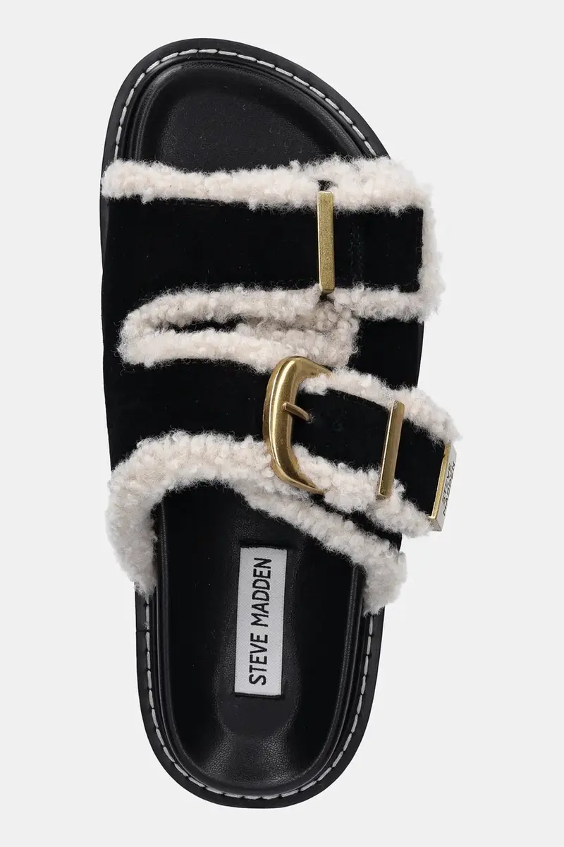 ciabatte slide in camoscio Arch-F donna colore nero 11005031 miniatura 4