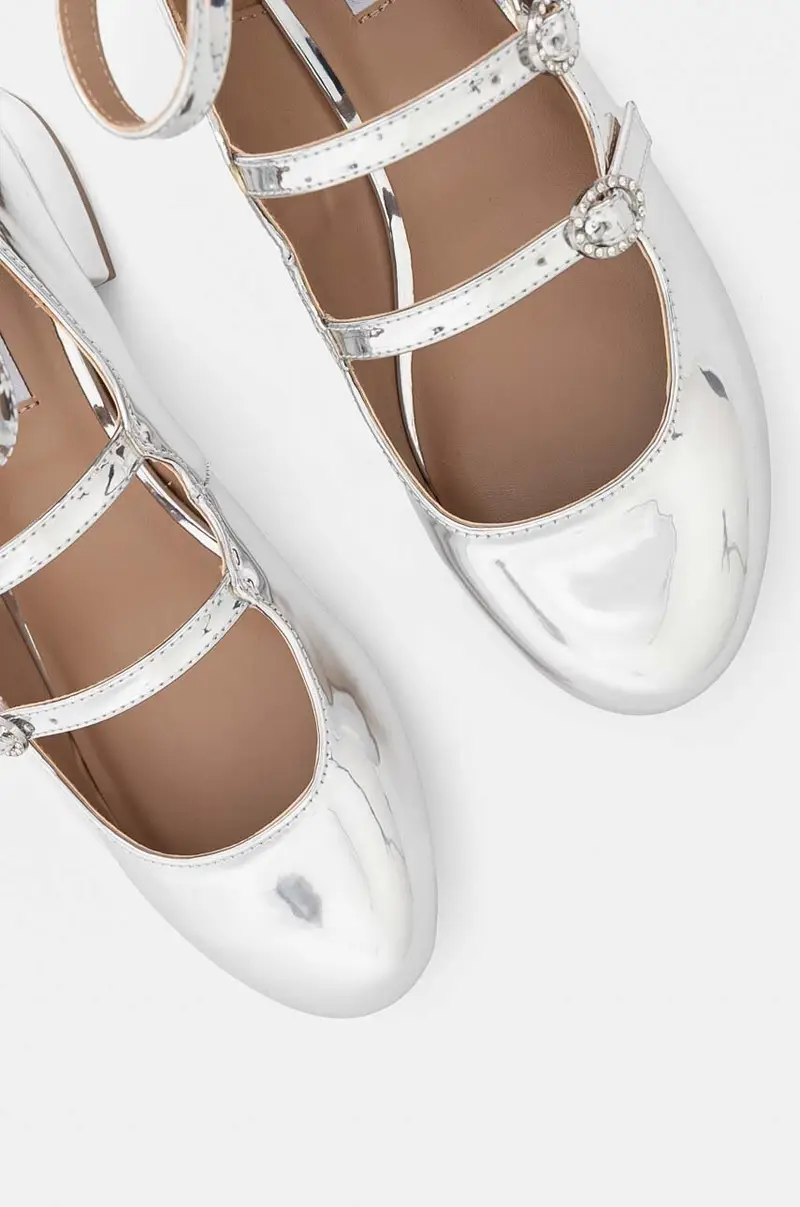 decolletè Colleague Argento miniatura 4