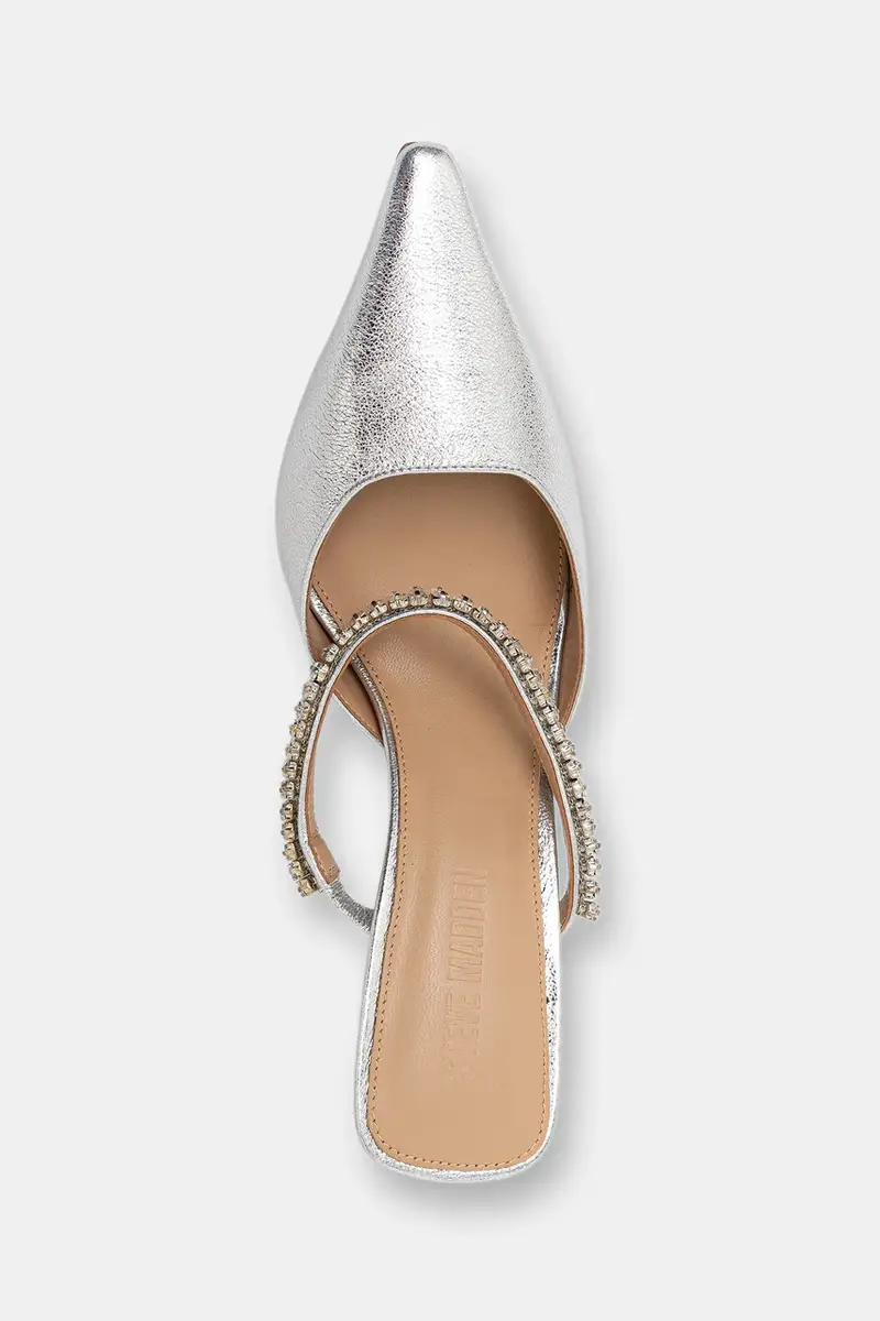 infradito in pelle Brecki-R donna colore argento 11003897 miniatura 4