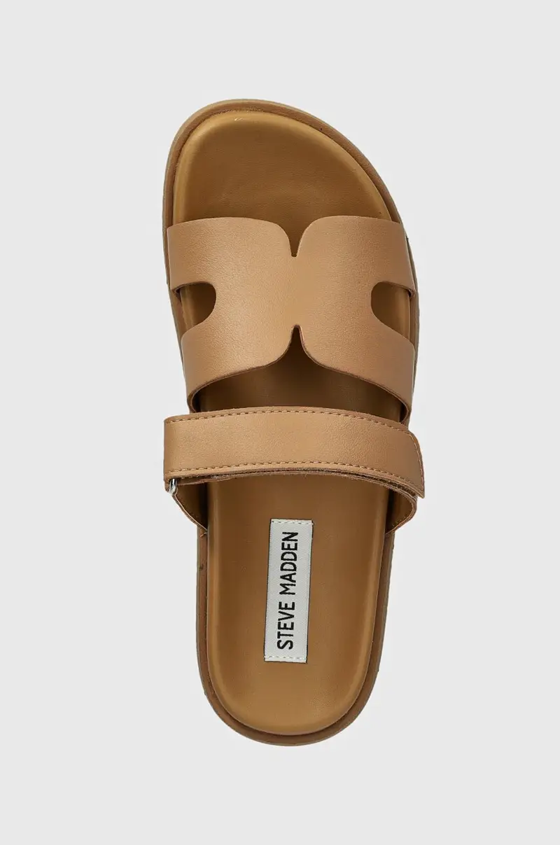 infradito in pelle donna colore marrone miniatura 4