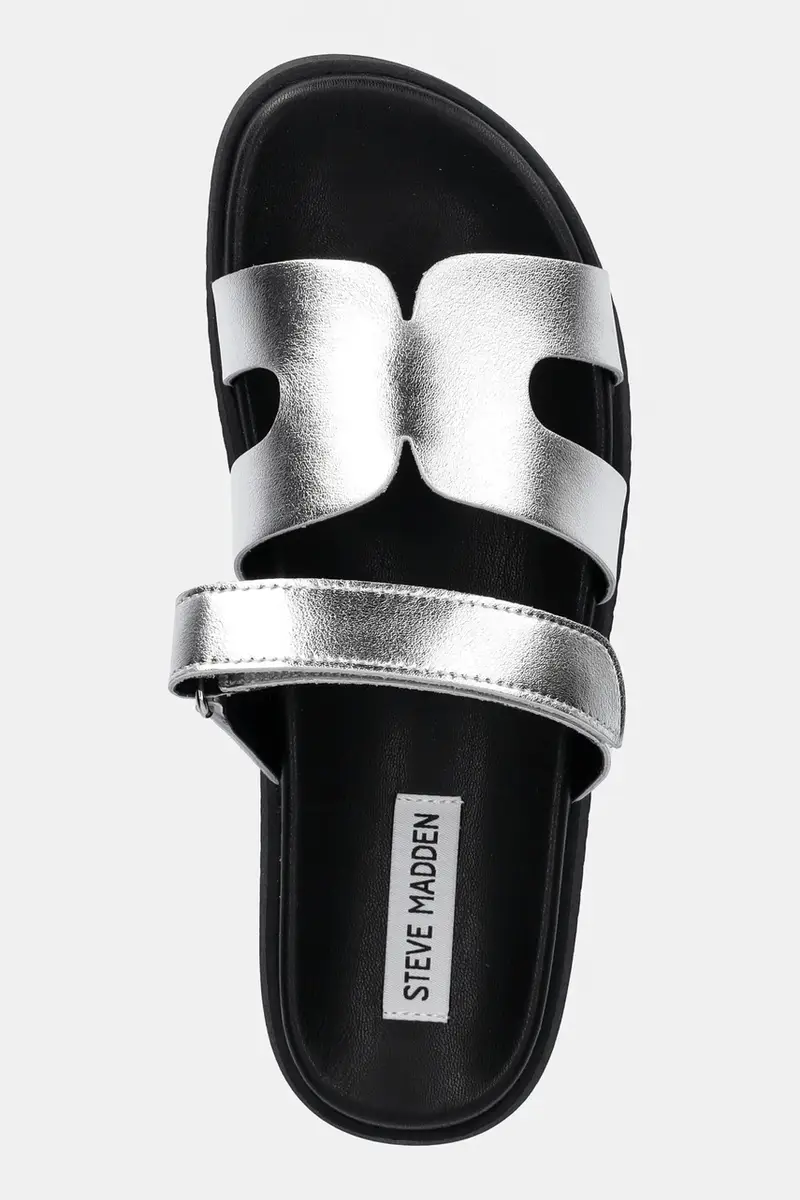 infradito in pelle Missile donna colore argento SM11003028 miniatura 4