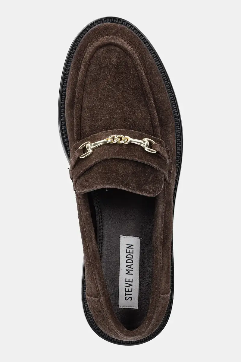 Steve Madden Mocassini Donna Marrone 3843050 miniatura 4