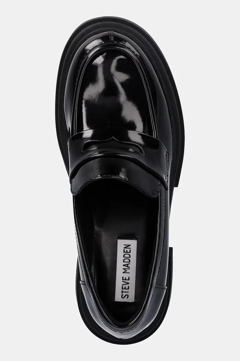 Steve Madden Mocassini Donna Nero 3846736 miniatura 4