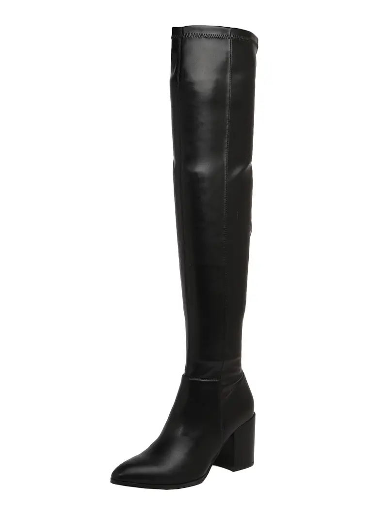 STEVE MADDEN Overknee 'Jacey'  nero