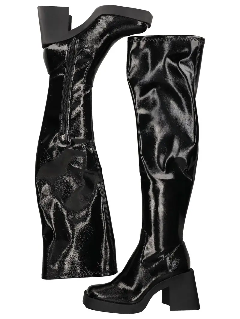 STEVE MADDEN Overknee  nero miniatura 3