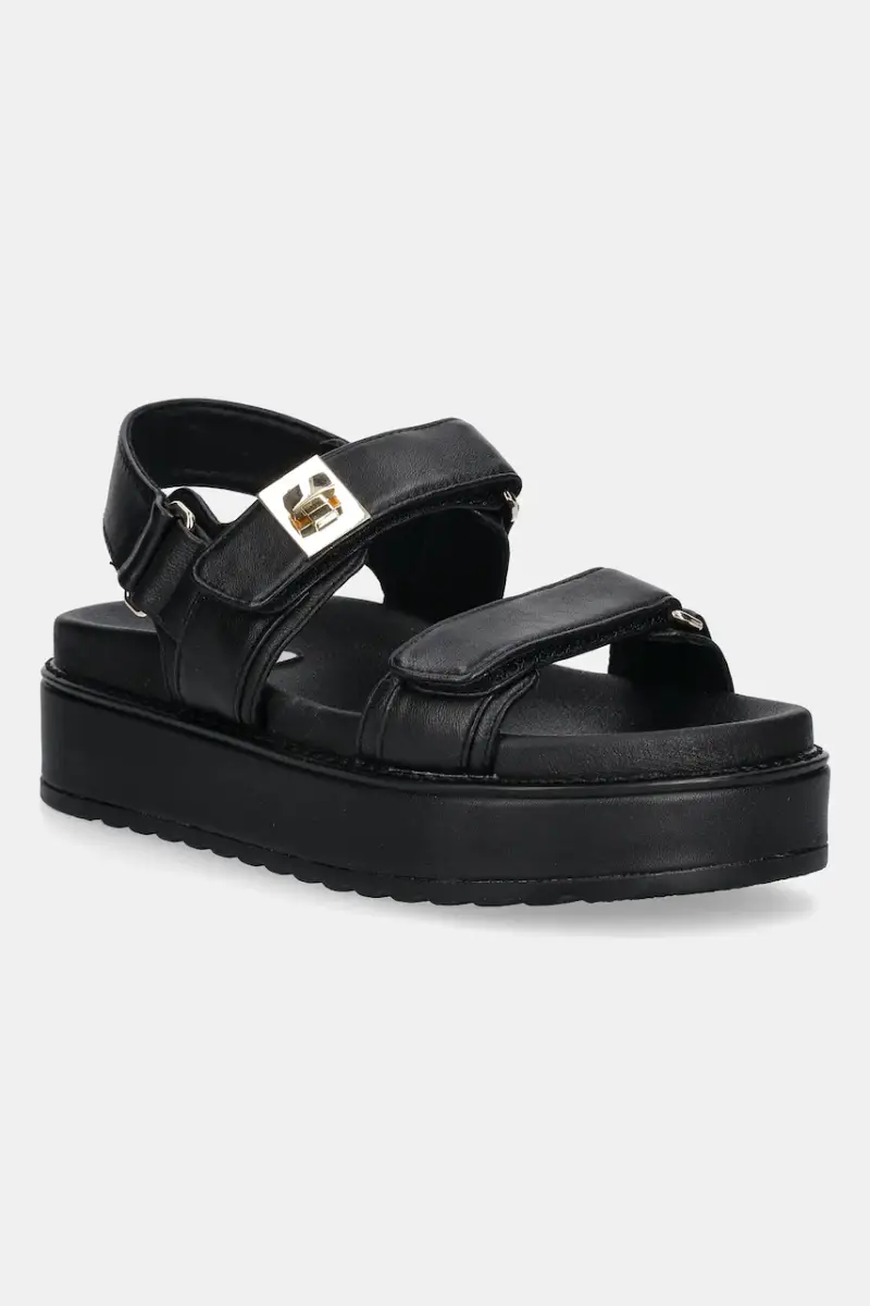 sandali in pelle Bigmona colore nero SM11003458