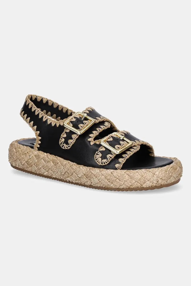 sandali in pelle Portofino donna colore nero SM11003073