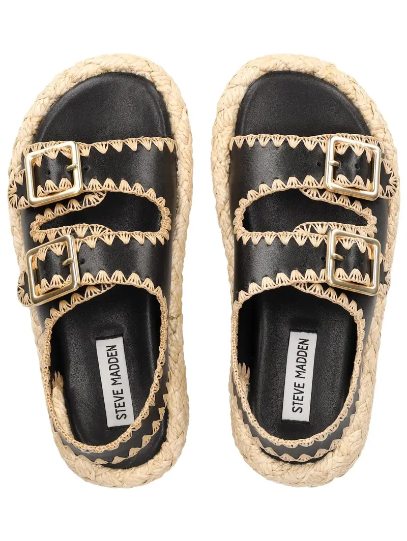 STEVE MADDEN Sandalo beige / nero miniatura 2