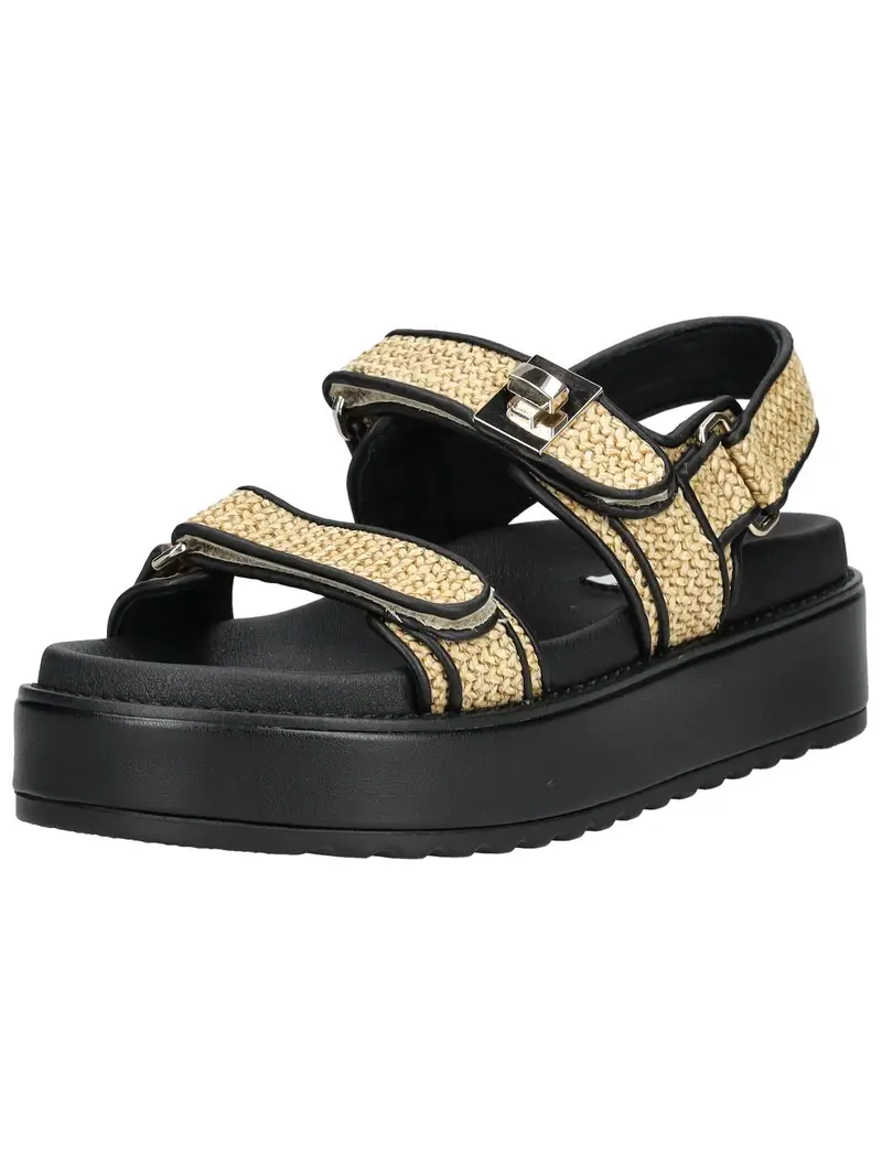 STEVE MADDEN Sandalo 'Bigmona'  beige / nero