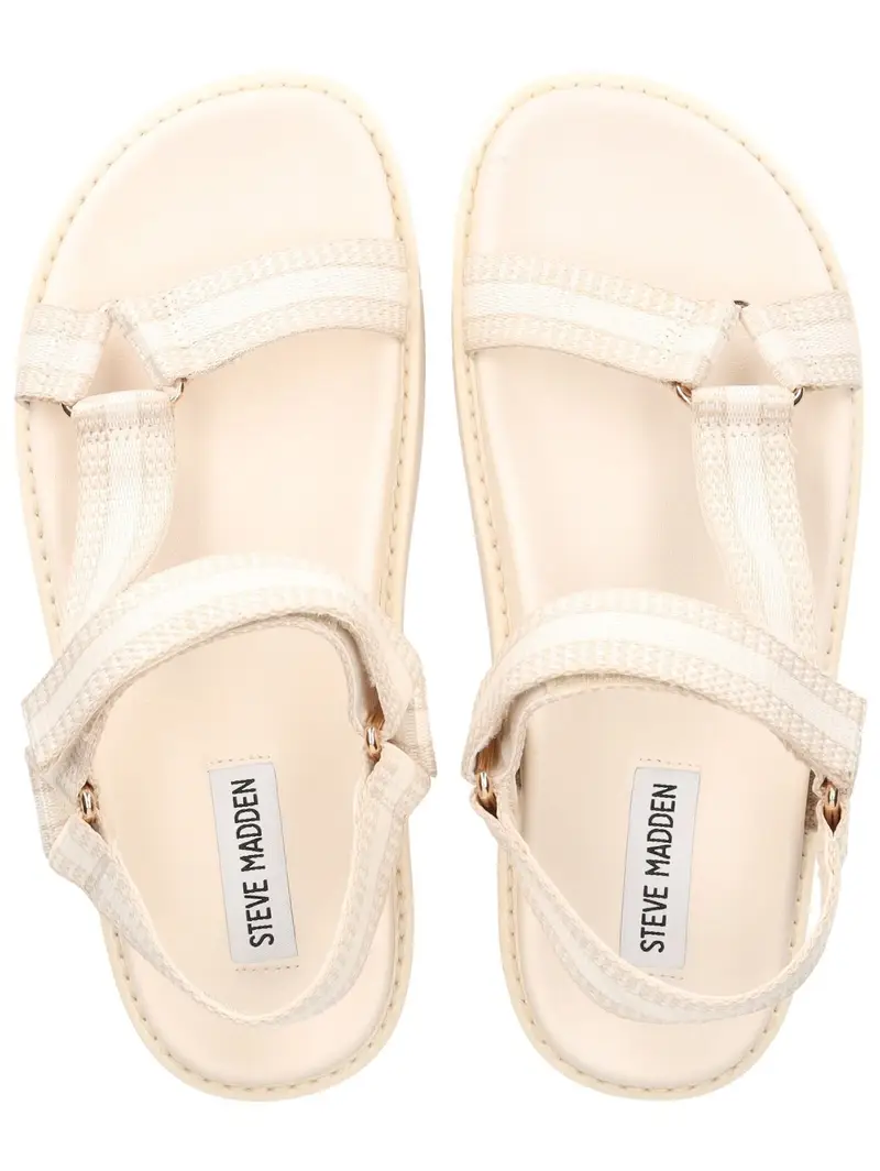 STEVE MADDEN Sandalo con cinturino beige / bianco miniatura 2