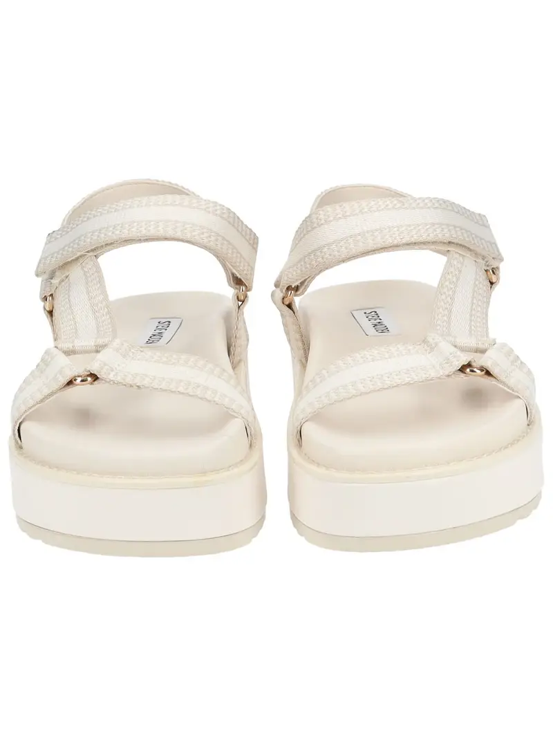 STEVE MADDEN Sandalo con cinturino beige / bianco miniatura 3