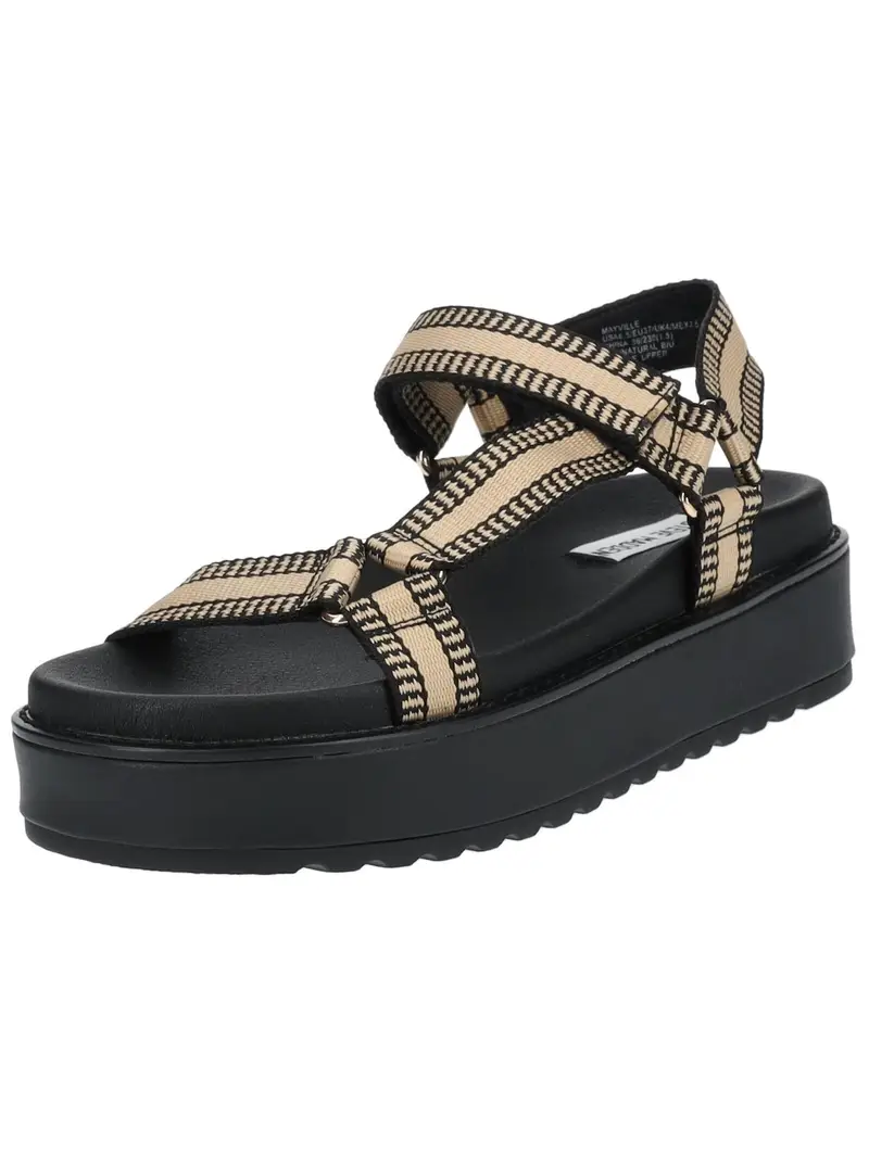 STEVE MADDEN Sandalo con cinturino  beige / nero