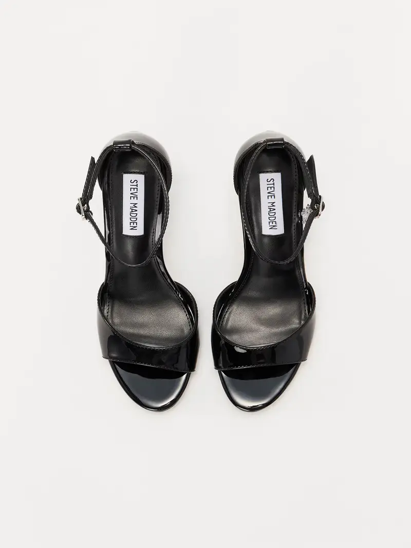 Sandalo con cinturino Evers nero miniatura 3