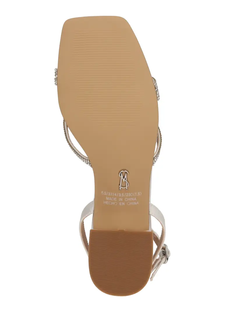 Sandalo con cinturino 'GABBY' argento / bianco miniatura 3