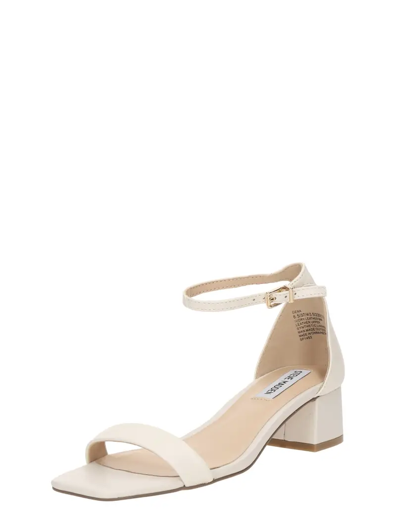 STEVE MADDEN Sandalo con cinturino 'Gena'  offwhite