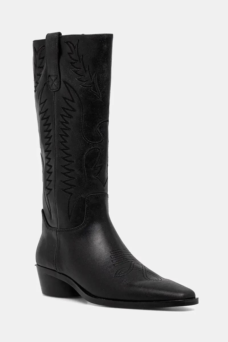 scarpe da cowboy Trevi donna colore nero 11004909