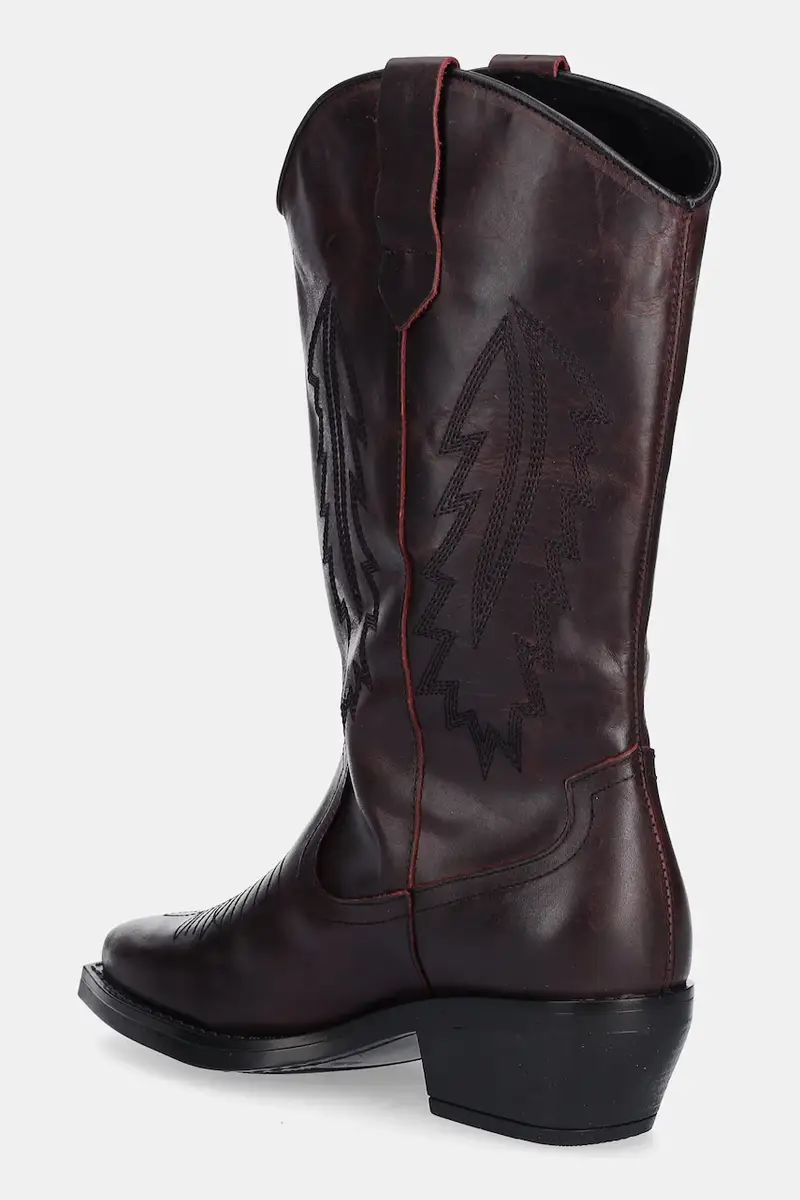 scarpe da cowboy Wallace donna colore granata 11003850 miniatura 3