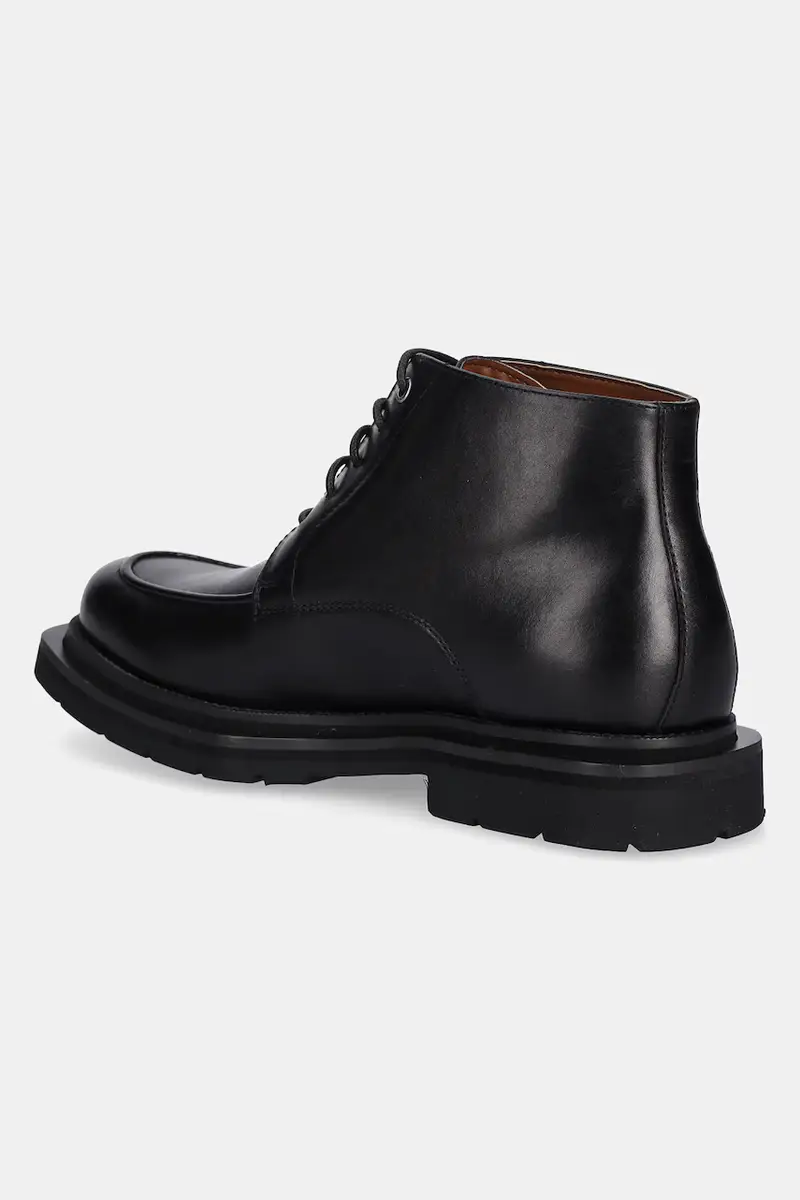 scarpe in pelle Honour uomo colore nero 12000856 miniatura 3