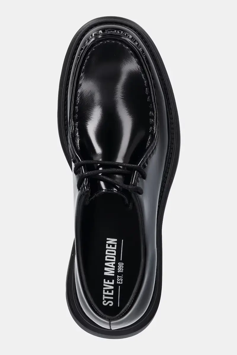 scarpe in pelle Reice uomo colore nero 12000760 miniatura 4