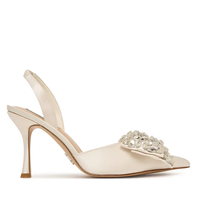 Steve Madden Scarpe stiletto Lovie Écru con dettagli in strass