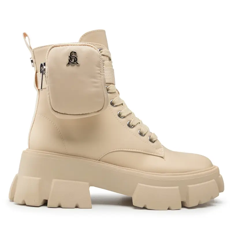 Steve Madden Scarponcini Beige 3538594