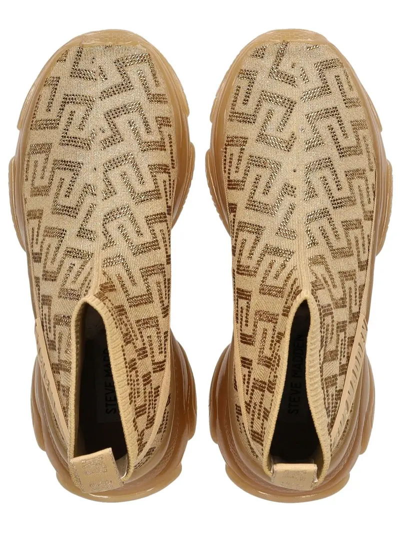 STEVE MADDEN Sneaker alta  beige / grigio miniatura 2