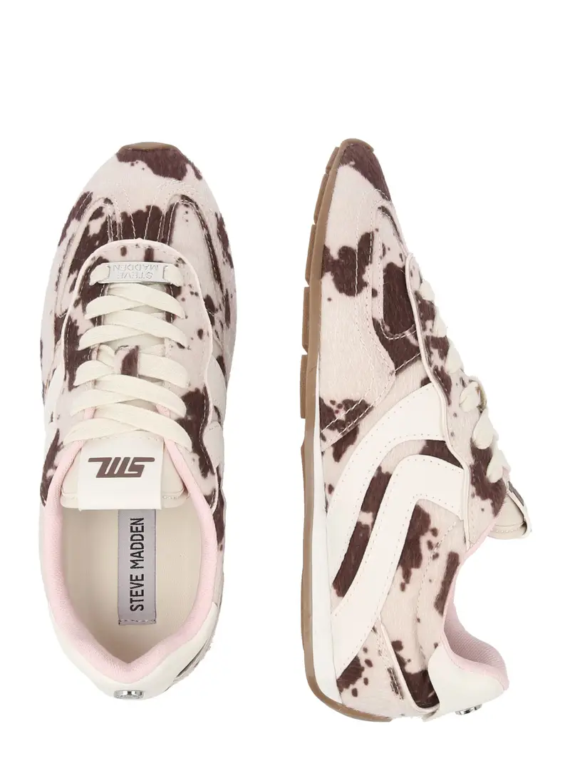 Sneaker bassa Abbi beige chiaro / marrone / bianco miniatura 2