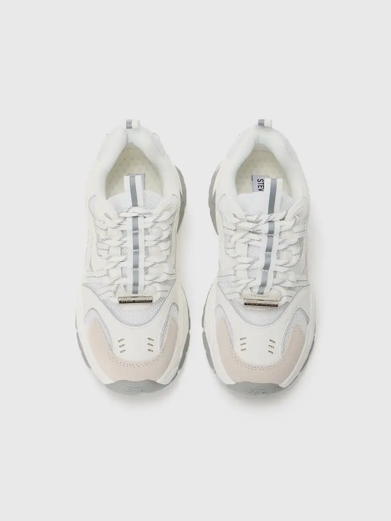 Sneaker bassa Animates-E écru / grigio / bianco Écru miniatura 3