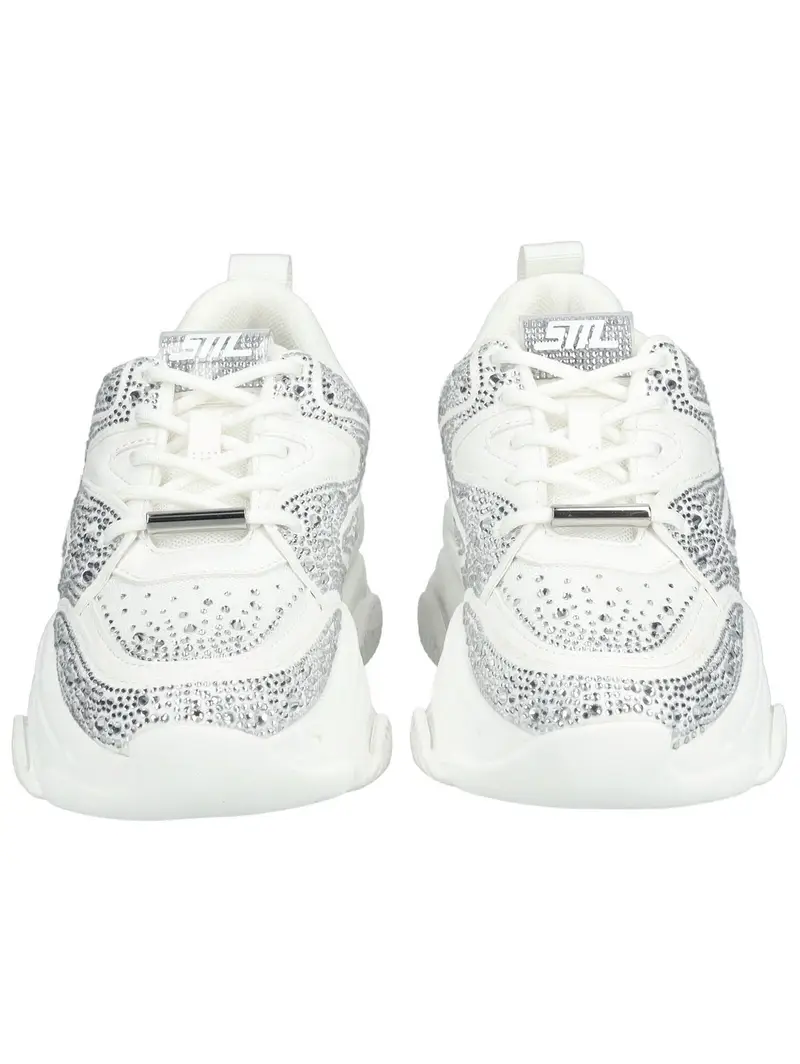 STEVE MADDEN Sneaker bassa argento / bianco miniatura 3