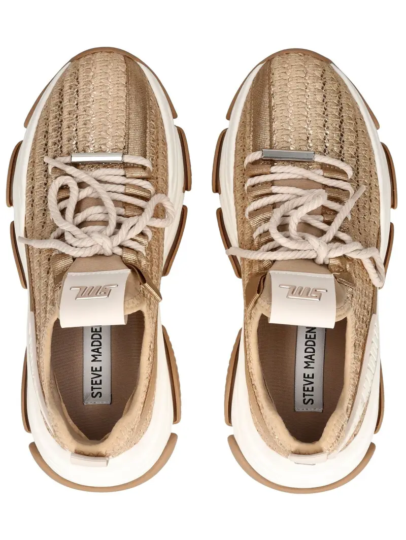 STEVE MADDEN Sneaker bassa beige / champagne / bianco miniatura 2