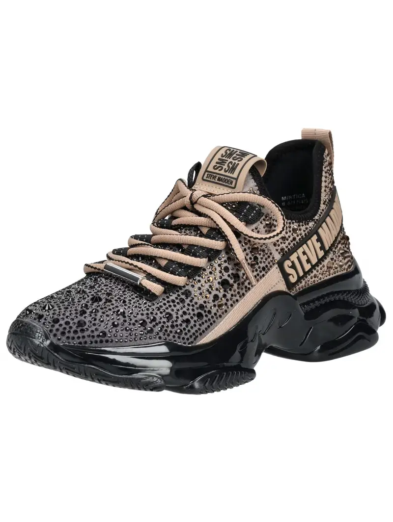 Sneaker bassa beige scuro / nero