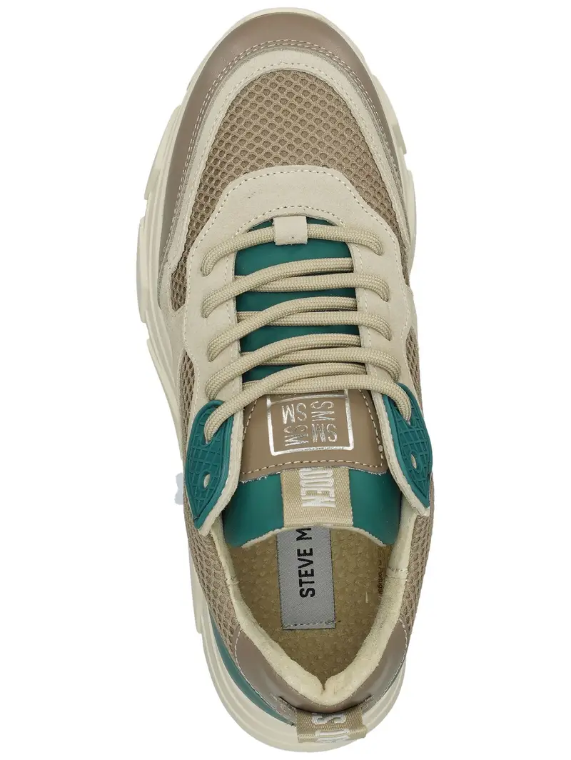 STEVE MADDEN Sneaker bassa beige / verde miniatura 2