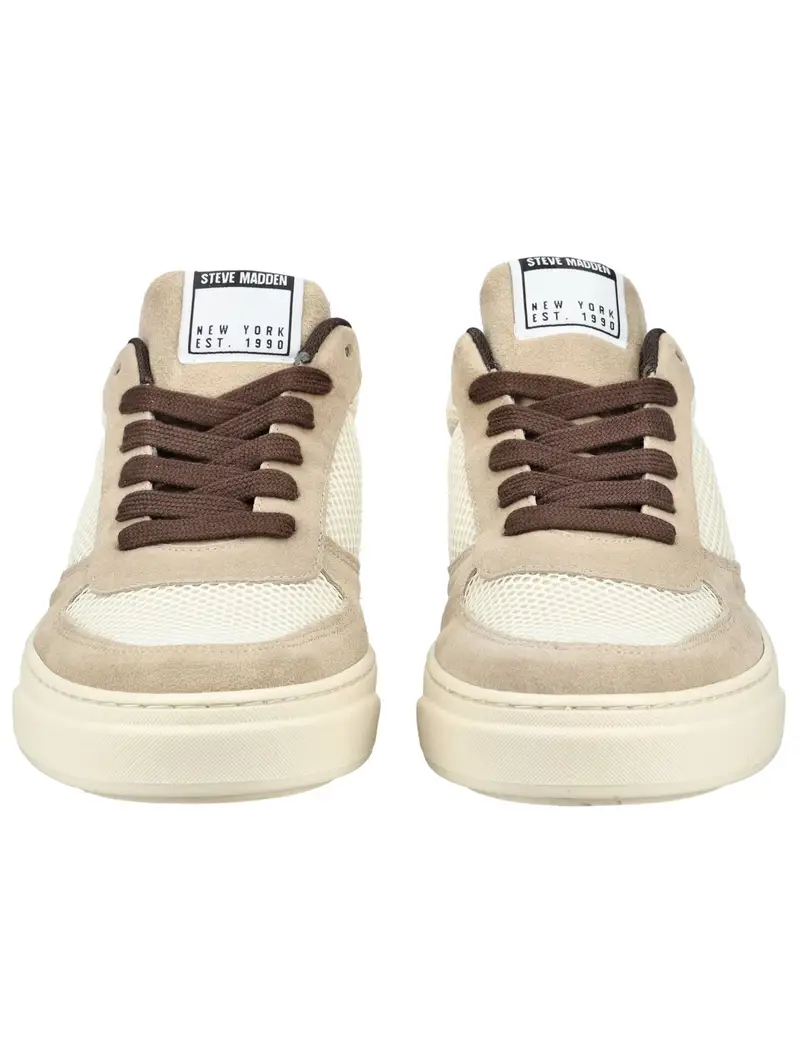 Sneaker bassa crema / beige scuro / mocca miniatura 3