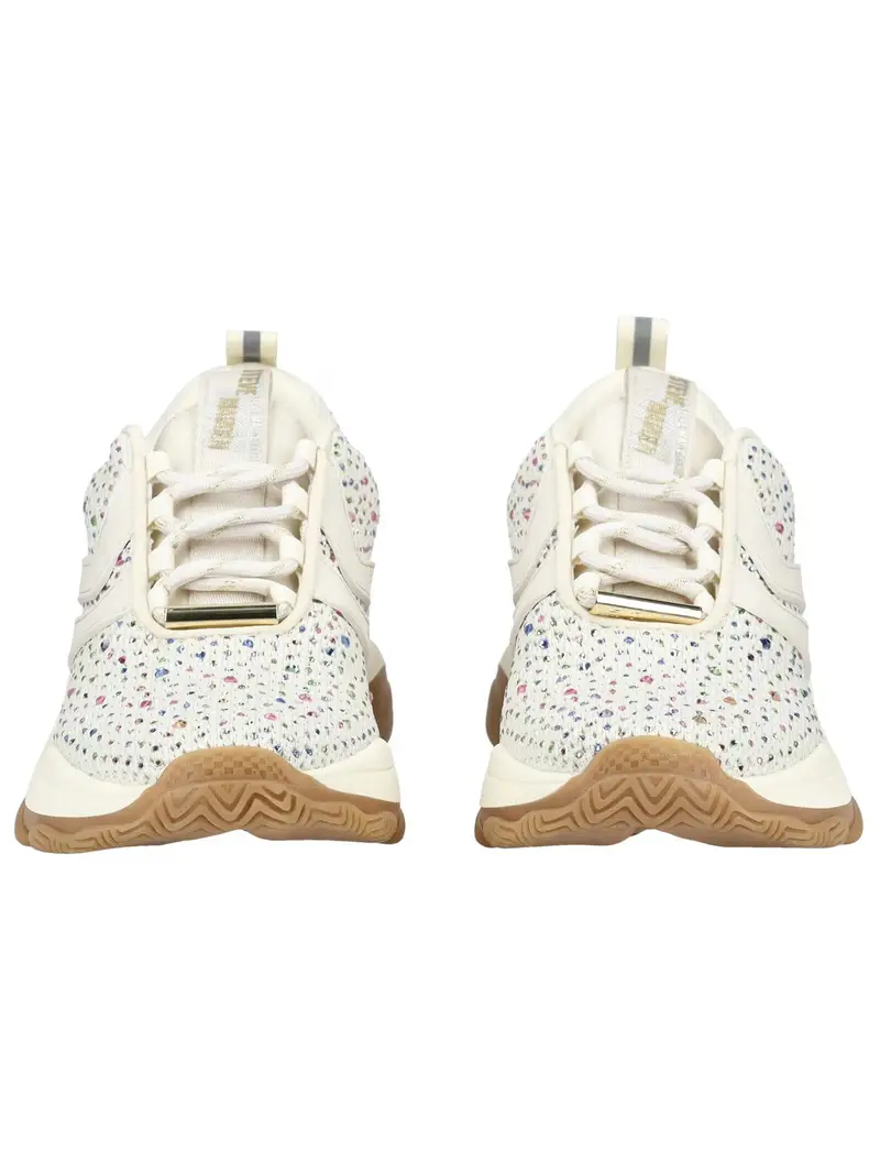 Sneaker bassa crema / zappiro miniatura 3