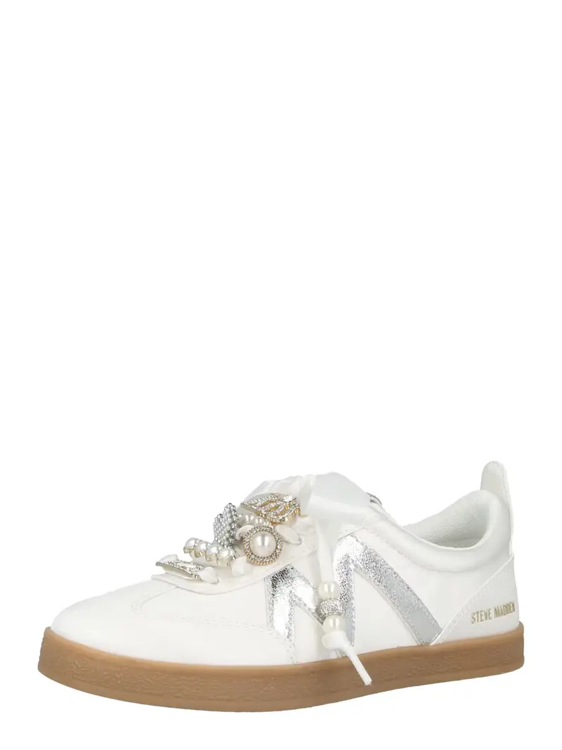 Sneaker bassa Degree-P crema / argento