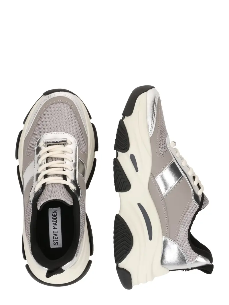 Sneaker bassa Dragon grigio / talpa / argento miniatura 3