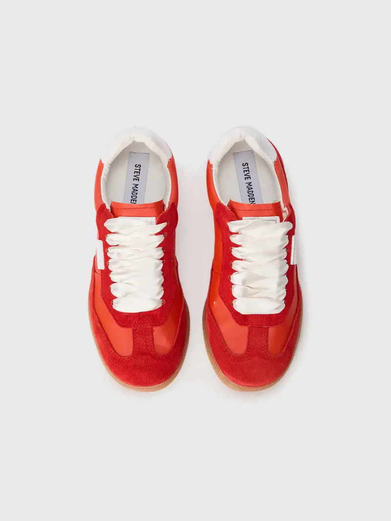 Sneaker bassa Emporia rosso arancione / rosso chiaro / bianco miniatura 3