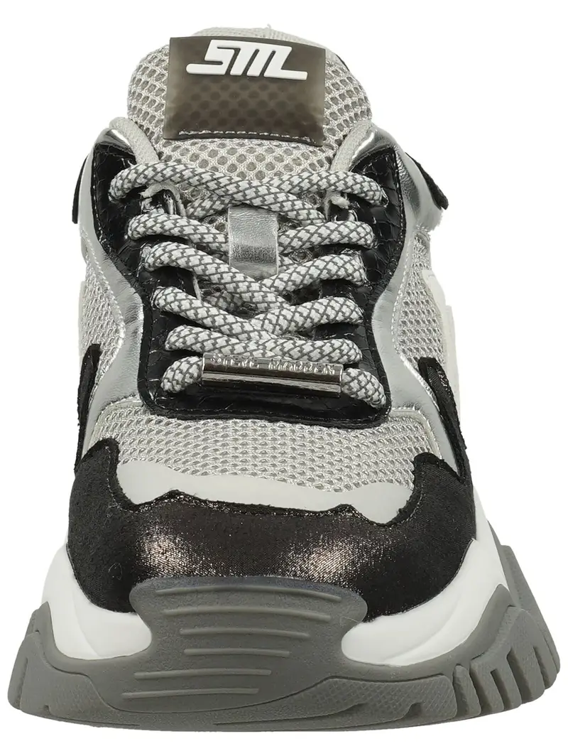 STEVE MADDEN Sneaker bassa grigio / antracite / argento miniatura 3