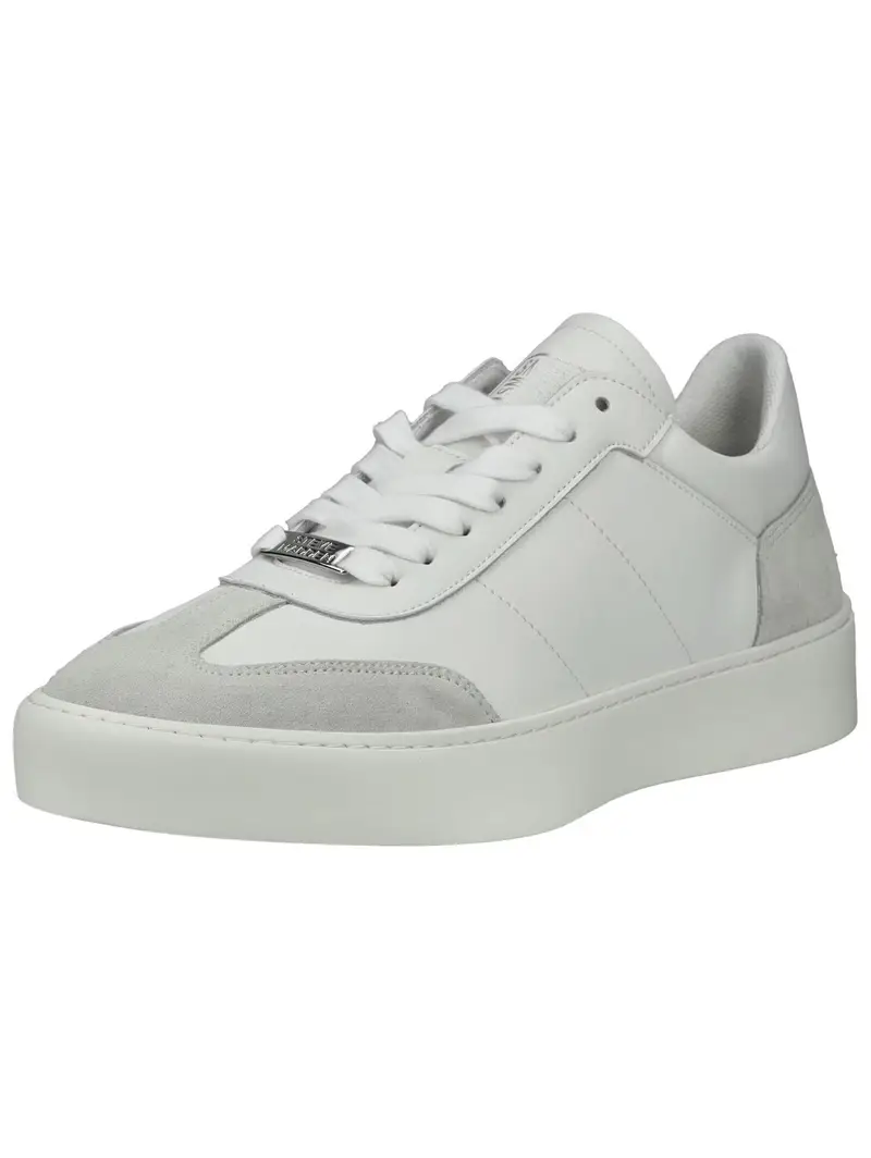 Sneaker bassa grigio chiaro / bianco