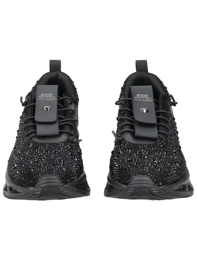 Sneaker bassa grigio / nero miniatura 3