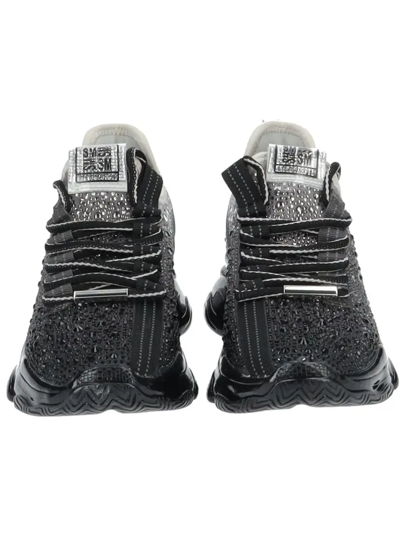 STEVE MADDEN Sneaker bassa grigio / nero / bianco miniatura 3