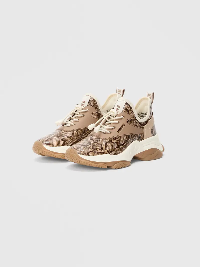 Sneaker bassa MATCH beige / crema / beige scuro / marrone miniatura 2