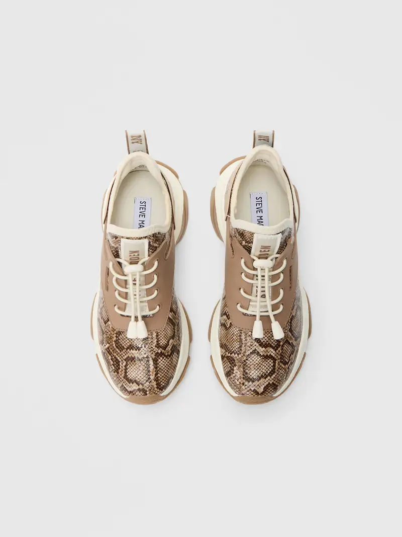 Sneaker bassa MATCH beige / crema / beige scuro / marrone miniatura 3