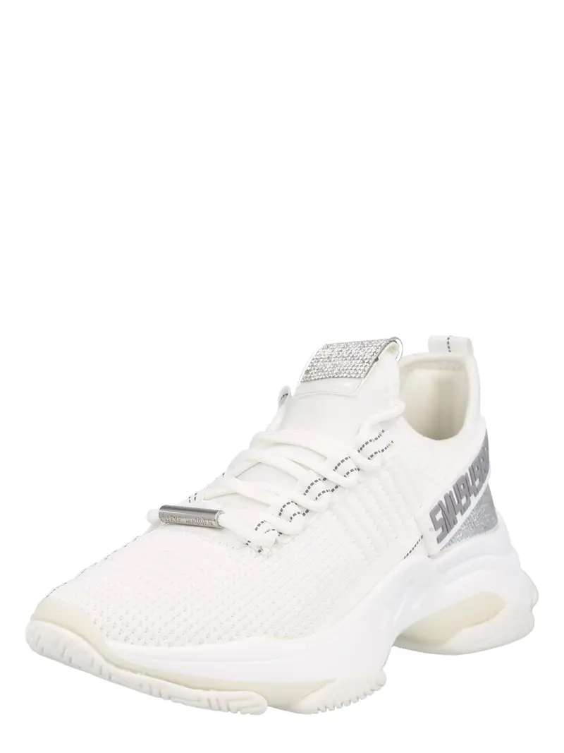 STEVE MADDEN Sneaker bassa 'MAXILLA-R'  argento / bianco