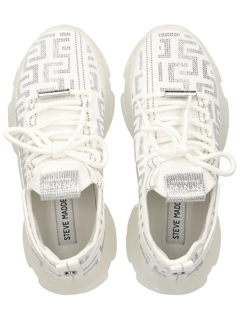 STEVE MADDEN Sneaker bassa 'MAXOUT' argento / bianco miniatura 2