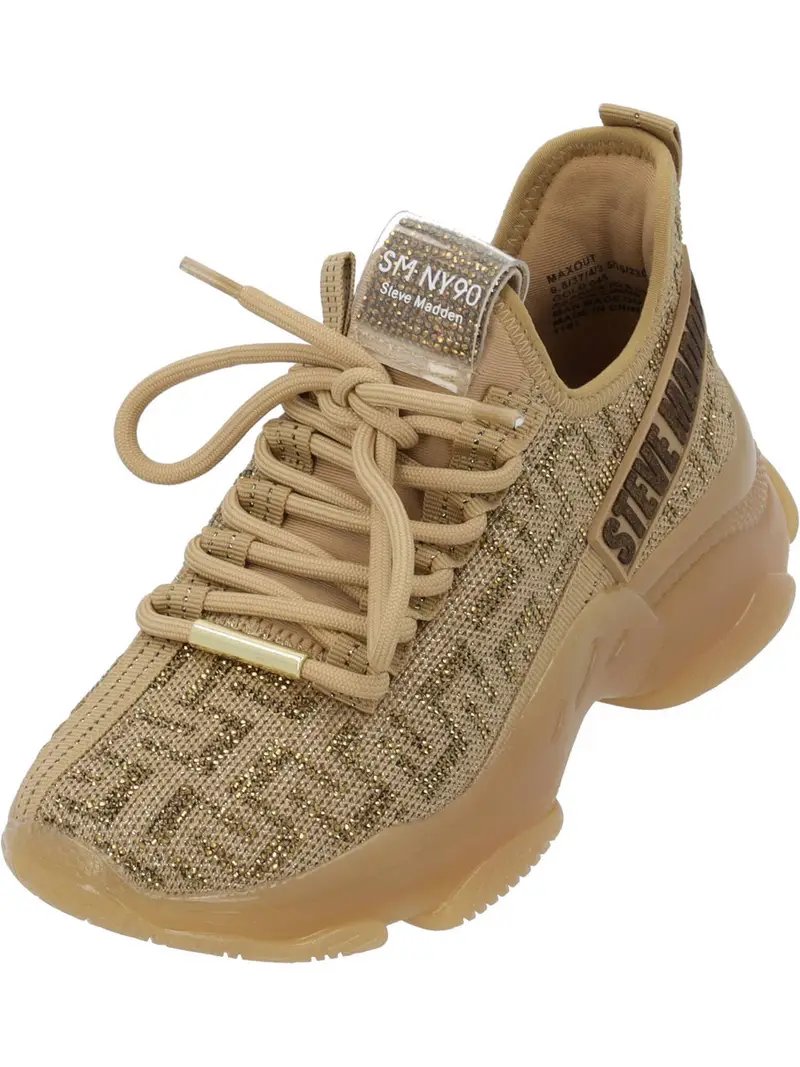 STEVE MADDEN Sneaker bassa 'Maxout'  beige / camello / oro / oliva